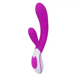 Вібратор-кролик Pretty Love Colby Vibrator 21.5 см фіолетовий - мініатюра 4