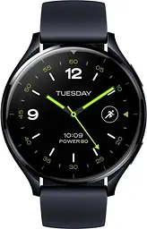 Смарт-годинник Xiaomi Watch 2 Black Case With Black TPU Strap (BHR8035GL) - мініатюра 3