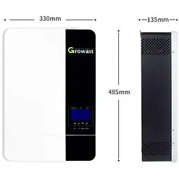 Сонячний інвертор Growatt (SPF5000ES) 5000W (SPF5000ES) - мініатюра 3
