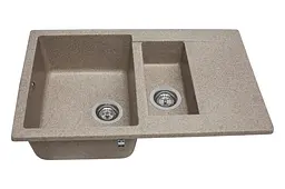 Кухонна мийка гранітна Miraggio LaPas terra 786x489x203 00208205, Терра - мініатюра 2