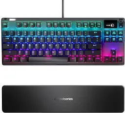 Клавіатура SteelSeries Apex 7 TKL RGB Red Switches USB ENG Black (64770) Б/в - мініатюра 2