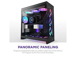 Корпус NZXT H9 Flow RGB+ Black (CM-H92FB-P1) - мініатюра 5