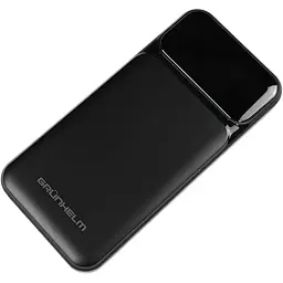 Портативна батарея Grunhelm Power Bank 10.000 mAh ЦБ-00267678 чорна - мініатюра 2