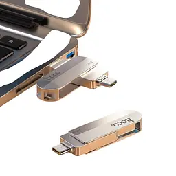 USB флеш-накопичувач Hoco UD10 USB3.0 і Type-C 16 GB з двома роз'ємами (37630-01_240) - мініатюра 7