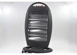 Інфрачервоний кварцовий нагрівач 1200 W Domotec NSB-120 підлоговий для дому та в гараж, з доставкою (ST) - мініатюра 2