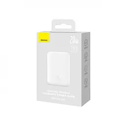 Зовнішній акумулятор Baseus MagSafe 6000mAh 20W (PPCX020002) білий - мініатюра 6