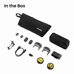 Мікрофонна радіосистема Insta360 Mic Pro (2TX+1RX) (6942590200771) - мініатюра 7