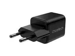 Мережевий зарядний пристрій Choetech PD5012 30 W GAN Black (PD5012-EU-BK) - мініатюра 2