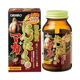Часник ORIHIRO Odorless Garlic без запаху 180 табл