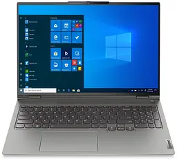Ноутбук Lenovo ThinkBook 16p 16WQXGA IPS AG/AMD R7 5800H/16/512F/NVD3060-6/W10P/Grey (20YM000ARA)