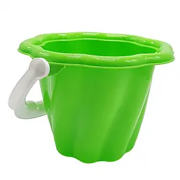 Дитяче іграшкове відерце "Ромашка" Colorplast 1142 Світло-зелений
