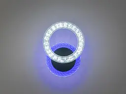 Бра настінне LED Diasha 2203/1BK 2203, 22W, чорний, сучасний стиль для коридору, вітальні, спальні