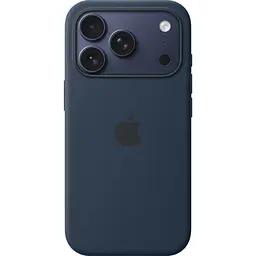 Чохол Silicone Case with Button, Animation, MagSafe для Apple iPhone 17 Pro Midnight ААА [149943] - мініатюра 3