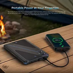 Планшет Oukitel RT3plus 8” HD / 4GB/128GB / G81 / 11000mAh / 16+8Мп / IP69K / LTE Чорний - мініатюра 7
