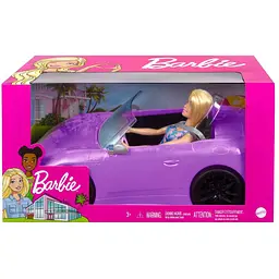 Лялька Barbie Бузковий кабріолет мрії (HBY29) - мініатюра 6