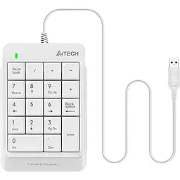 Нампад A4Tech Fstyler FK13P White [101799] - мініатюра 2