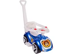 Автомобіль для прогулянок - толокар з батьківською ручкою Лапка, Orion (синій) - мініатюра 2