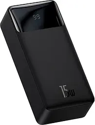 Зовнішній акумулятор Baseus Bipow Digital Display Overseas 30000 mAh 15W (PPBD050201) чорний - мініатюра 2