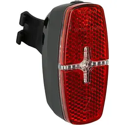 Задня велофара HiSmart LED 2xAAA IPX5 (HS081522)