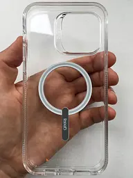Оригінальний протиударний чохол Gear4 Piccadilly MagSafe Case для Apple iPhone 14 Pro (6.1") Clear - мініатюра 5