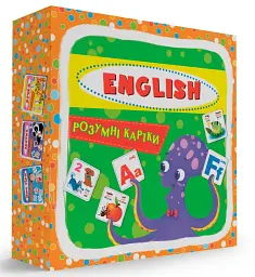 Розумні картки. English ABC. 30 карток - мініатюра 2