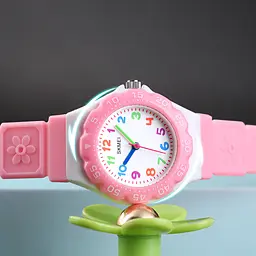 Дитячий наручний годинникSkmei 1483 Pink, 1483PK (15964) - мініатюра 3