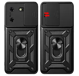 Панель BeCover Military для Tecno POVA 5 (LH7n) Black (710004) - мініатюра 2