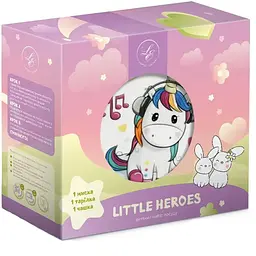 Набір дитячого посуду Limited Edition Unikorn 3 прилади (C723) - мініатюра 2