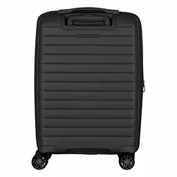 2E Валіза, Aero, поліпропілен, мала, 35/44 л, TSA, 4 колеса, EXP, чорна - мініатюра 3