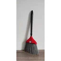 Віник Zambak Plastik №3 пластмасовий зі з'ємною ручкою 20х70 червоний (ZP-262r) - мініатюра 4