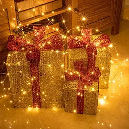 Гірлянда AWQ 200 LED, 66 футів, мідний дріт 8 режимів LED Fairy String Lights USB Живлення з дистанційним керуванням - мініатюра 3
