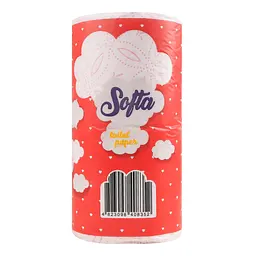Туалетний папір Chisto Softa, двошаровий, 4 рулони - мініатюра 4