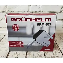 Ручний міксер Grunhelm GRM 617 300 Вт з насадками для замішування крутого тіста - мініатюра 6