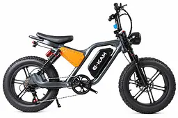 Електробайк EKAM-20 1500W 48V 24Ah, 24", Подвійна Амортизація - мініатюра 2