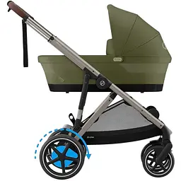 Коляска Cybex eGazelle S TPE Moss Green khaki (525000169) - мініатюра 3