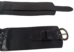 Жіночий шкіряний корсетний ремінь Vanzetti RMT265 7,5 см Чорний - мініатюра 8