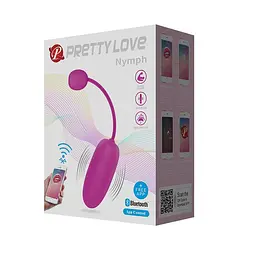 Віброяйце Pretty Love Nymph 6.9 см фіолетовий - мініатюра 9