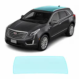 Антигравійна захисна бронеплівка за лекалами для Cadillac XT5 I 2016-2019 - зона даху