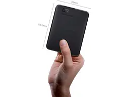 Зовнішній жорсткий диск WD Elements Portable 5 TB (BU6Y0050BBK) - мініатюра 4