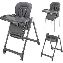 Стільчик для годування Kinderkraft Tulo Grey (KHTULO00GRY0000)
