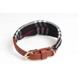 Нашийник-бандану для собак із забарвленням Burberry чорного кольору S Multibrand zoo0006015 - мініатюра 3