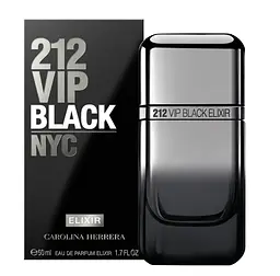 Оригінал Carolina Herrera 212 VIP Black Elixir 50 мл парфумована вода