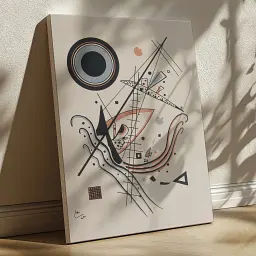 Інтер'єрна картина Синій, Кандинський Василь, інтер'єрний декор, 60×45 см (id6998) - мініатюра 1