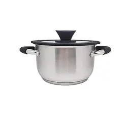 Каструля Krauzer Black KR-78053 20 см 3.6 л срібляста - мініатюра 2