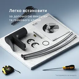 Змішувач для раковини, чорний AM.PM X-Joy F85A02122 - мініатюра 6