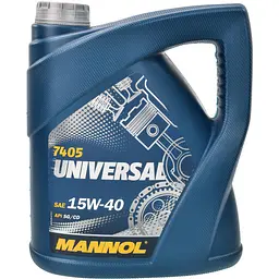Автомобільна моторна олива MANNOL Universal 15W-40 5л MN7405-5