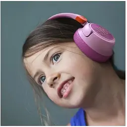 Навушники дитячі JBL JR 460NC повнорозмірні бездротові рожеві (JBLJR460NCPIK) - мініатюра 7