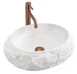 Умивальник Rea Mika накладний 50x38 см ivory matt REA-U7350