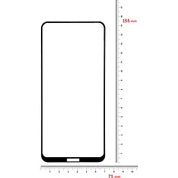 Захисне скло Premium BeCover для Nokia 3.4 Black (705384) - мініатюра 2