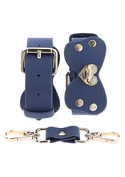 Наручники Taboom Silicone Supreme Wrist Cuffs Set синій - мініатюра 2